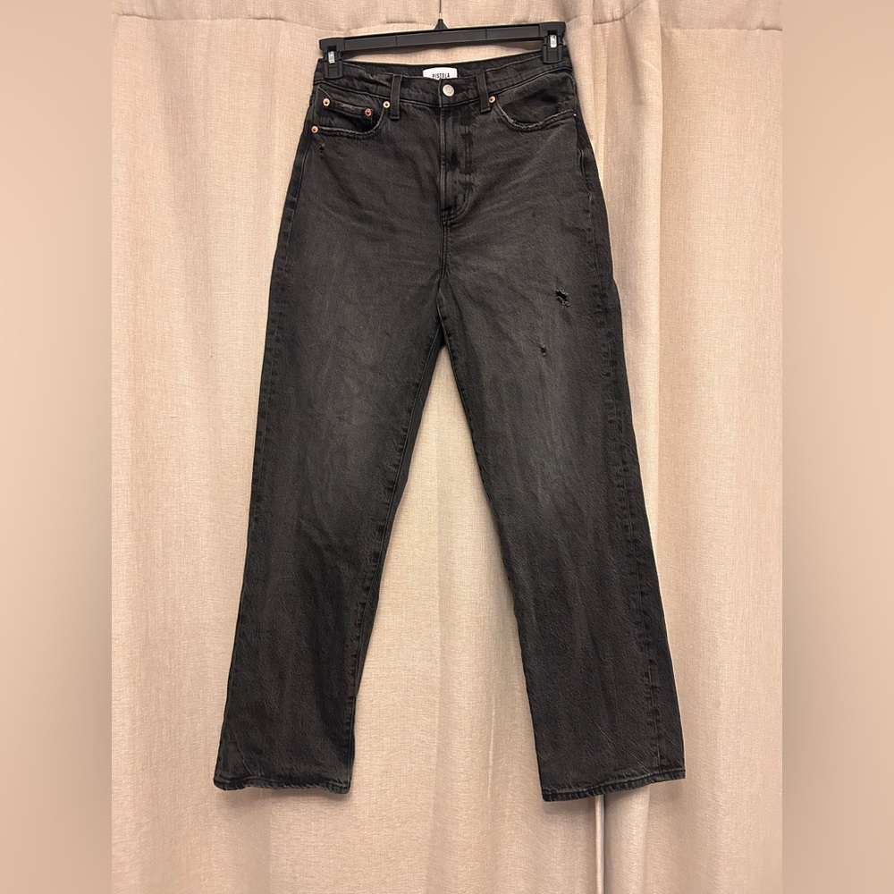 Pistola Black Straight Women's Jeans